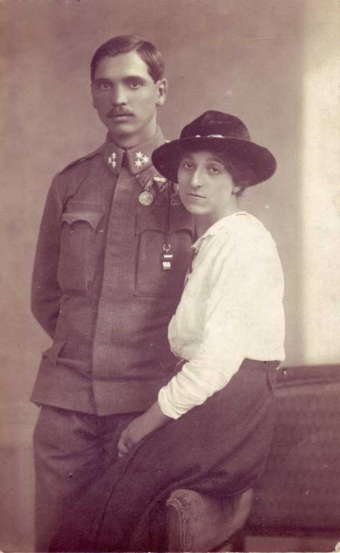 Rudolf Franz Stadlbauer & Katharina geb. Eberl (um 1917)